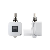 Immagine di Deltacalor Resistenza in classe I 300 W, con gestione bluetooth da smartphone, coprifilo e tasto ON/OFF, colore bianco ARD4T0300B