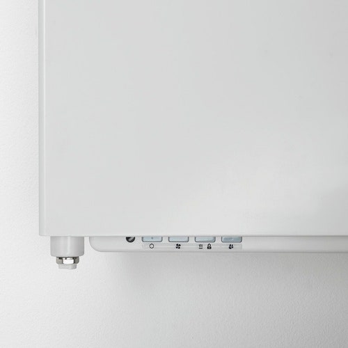 Deltacalor DROP ELECTRIC scaldasalviette elettrico bianco H,146,2 L.50,4  cm, colore bianco FYDPE150050TB