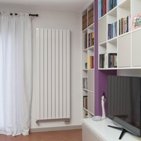 Immagine di Deltacalor FLYLINE VERTICALE SINGOLO radiatore bianco h 1800 x l 672 mm FL1V180009B