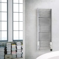 Immagine di Deltacalor STENDY SHORT ELECTRIC PLUS scaldasalviette stendino H.145,7 L.50,3 cm, finitura cromo SSD3137048TC