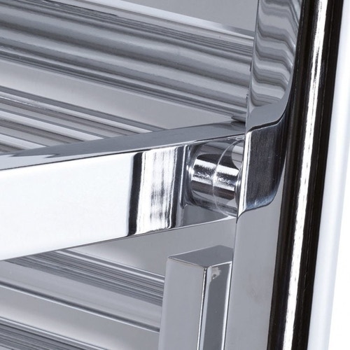 Immagine di Deltacalor STENDY ELECTRIC scaldasalviette stendino H.138 L.21,2 cm, finitura cromo SYEP132050TC