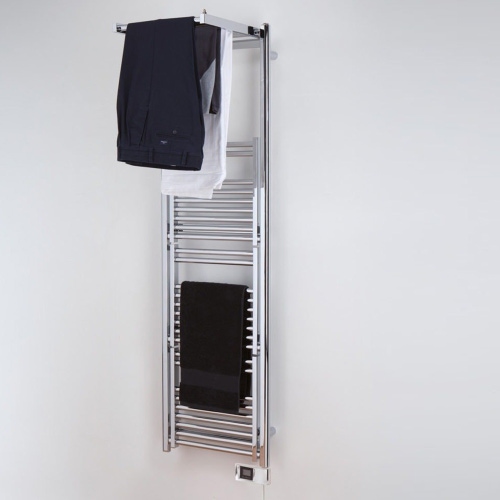 Immagine di Deltacalor STENDY ELECTRIC scaldasalviette stendino H.180,9 L.51,2 cm, finitura cromo SYEP175050TC