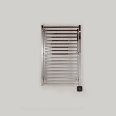 Immagine di Deltacalor STENDY ELEGANCE ELECTRIC PLUS scaldasalviette stendino H.99 L.50,3 cm, finitura cromo SRD3090048TC