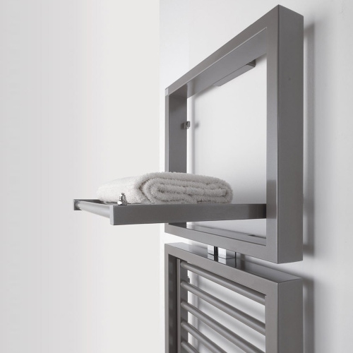 Immagine di Deltacalor TRIS scaldasalviette H.150,9 L.48 cm, colore bianco TX03B