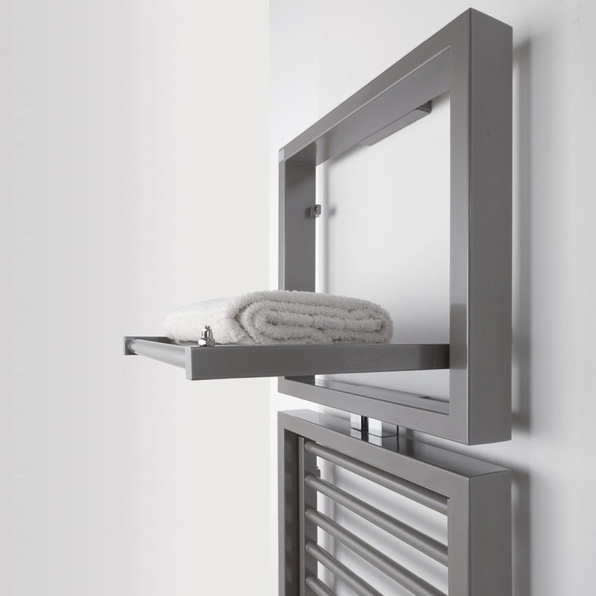 Immagine di Deltacalor TRIS scaldasalviette H.150,9 L.48 cm, colore bianco TX03B