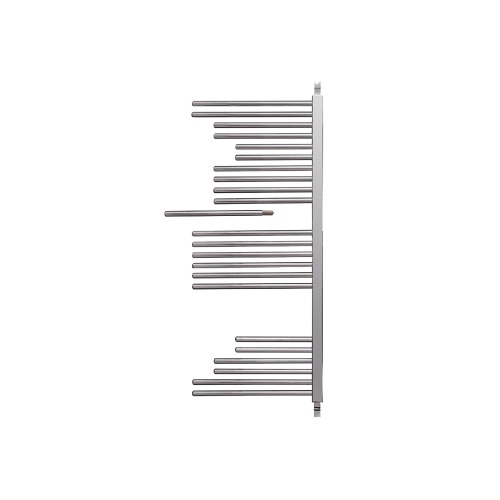 Immagine di Deltacalor FREESYSTEM scaldasalviette 28 tubi, H.142 cm, finitura cromo FS1500C-8HP400C-10HP500C-10HP600C