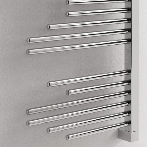Immagine di Deltacalor MOVESYSTEM scaldasalviette 28 tubi, H.154 cm, finitura cromo FSG1500C-9HP400C-9HP500C-10HP600C