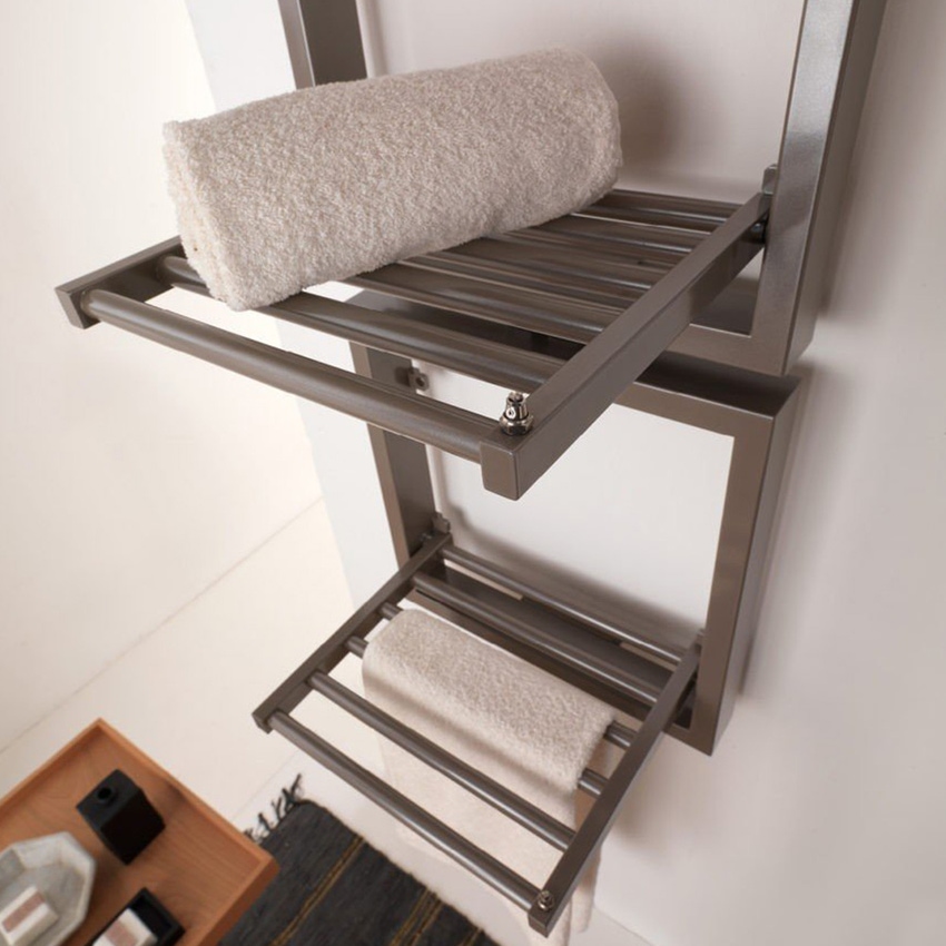 Immagine di Deltacalor BIS scaldasalviette H.99,5 L.48 cm, colore bianco TX02B