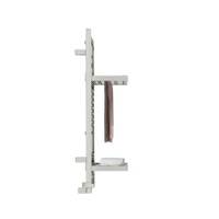 Immagine di Deltacalor STENDY SHORT scaldasalviette stendino H.86,2 L.48 cm, finitura cromo SS086048C