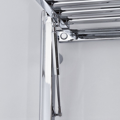 Immagine di Deltacalor STENDY SHORT scaldasalviette stendino H.137,2 L.58 cm, finitura cromo SS137058C