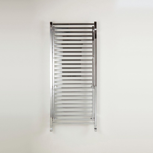 Immagine di Deltacalor STENDY ELEGANCE scaldasalviette stendino H.130,5 L.58 cm, finitura cromo SR130058C