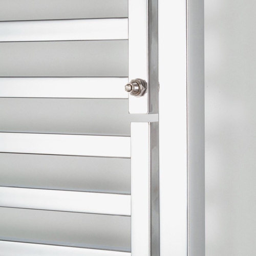 Immagine di Deltacalor STENDY ELEGANCE scaldasalviette stendino H.130,5 L.58 cm, finitura cromo SR130058C