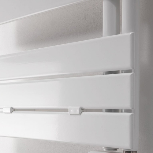 Immagine di Deltacalor FLAG ELECTRIC scaldasalviette H.121,8 L.50 cm, colore bianco FAD2114050TB