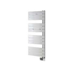 Immagine di Deltacalor FLAG ELECTRIC scaldasalviette H.121,8 L.50 cm, colore bianco FAD2114050TB
