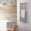 Immagine di Deltacalor HEGO 23 ELECTRIC scaldasalviette H.188 L.50 cm, finitura cromo HG23D2181050TC