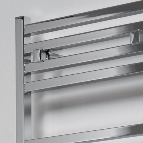 Immagine di Deltacalor RIGHT ELECTRIC scaldasalviette H.88,4 L.48 cm, colore bianco RGEP082048TB