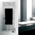 Immagine di Deltacalor RIGHT ELECTRIC scaldasalviette H.138,4 L.58 cm, finitura cromo RGEP132058TC