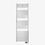 Immagine di Deltacalor RIGHT ELECTRIC scaldasalviette H.183,4 L.58 cm, finitura cromo RGEP177058TC