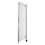 Immagine di Deltacalor SLIM-C ELECTRIC PLUS scaldasalviette H.177,8 L.52,8 cm, finitura cromo SCD4172050NC