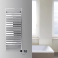 Immagine di Deltacalor SLIM-Q ELECTRIC PLUS scaldasalviette H.135,8 L.52,8 cm, finitura cromo SQD4130050NC