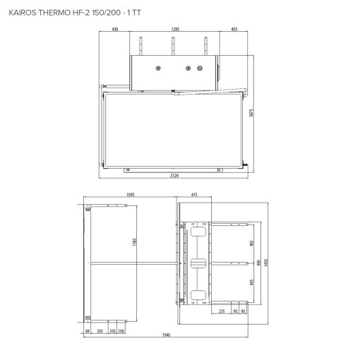 Immagine di Ariston KAIROS THERMO HF-2 200-1 TT IT Sistema solare termico a circolazione naturale con accumulo e 1 collettore orizzontale, installazione a TETTO 3022444