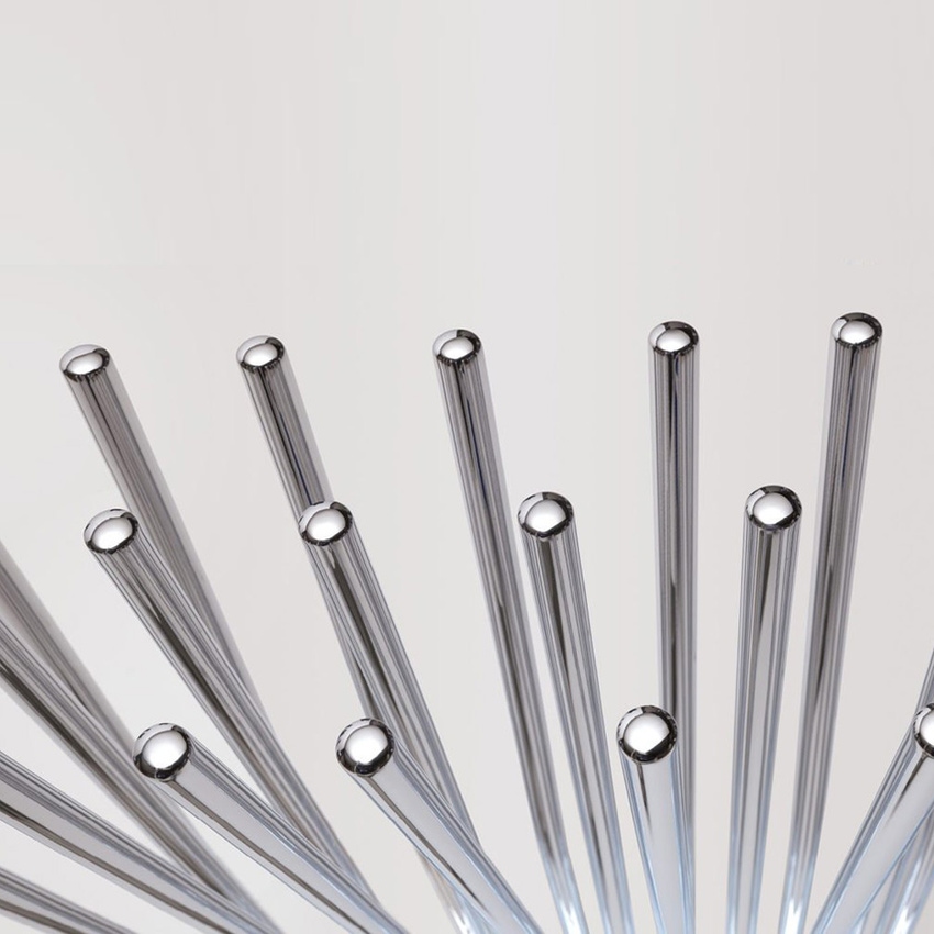 Immagine di Deltacalor BAMBÚ radiatore cromato H.95 L.47 cm, finitura cromo BU014