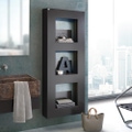 Immagine di Deltacalor CUBE radiatore 3 vani H.176 L.68 cm, colore pastel grey beige finitura opaco Z503S1019M