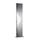 Deltacalor QUILT VERTICALE radiatore H.200 L.38 cm, in acciaio inox, finitura natural QT1V200038X