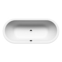 Immagine di Kaldewei CLASSIC DUO OVAL vasca ovale L.170 P.75 cm, in acciaio smaltato, colore bianco alpino finitura opaco 291400010711