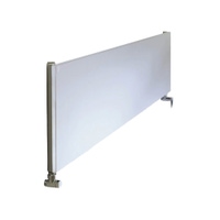Immagine di Deltacalor PLATE ORIZZONTALE SINGOLO radiatore H.38 L.200,5 cm, colore bianco PL1H200038B