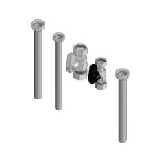 Immagine di Ariston Kit 2 rubinetti (gas e acqua fredda) 3318186