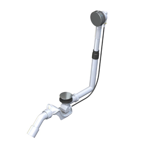 Immagine di Kaldewei COMFORT LEVEL colonna di scarico allungata, colore bianco alpino finitura opaco 687772340711