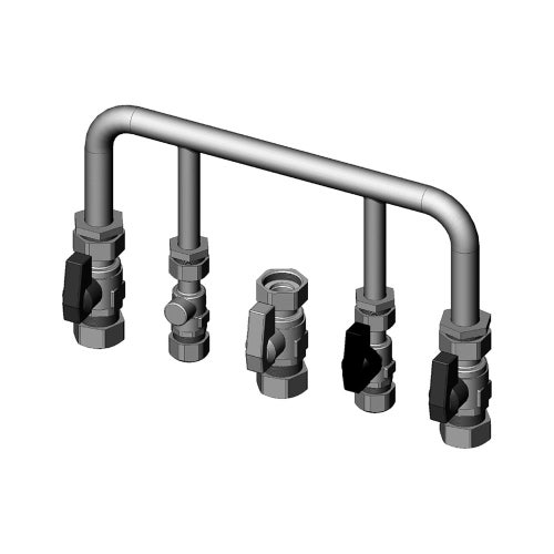 Immagine di Ariston Kit 4 rubinetti + prova tenuta impianto 3318185