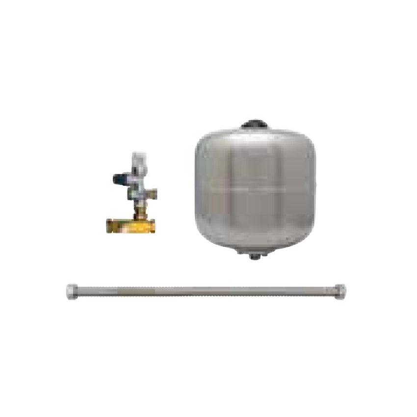 Immagine di Immergas Kit alimentazione con vaso espansione sanitario 12 litri e valvola di sicurezza 7 bar 3.025231