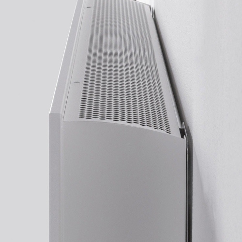 Immagine di Deltacalor ECO HEAT radiatore con scambiatore triplo H.70 L.130 cm, colore pastel jet black finitura lucido ECH3070070R9005G