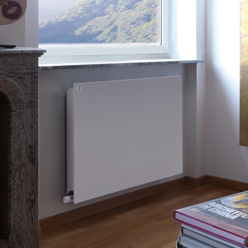 Immagine di Deltacalor ECO HEAT radiatore con scambiatore triplo H.70 L.90 cm, colore bianco ECH3070090B