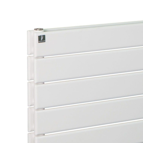 Immagine di Deltacalor FLYLINE ORIZZONTALE DOPPIO radiatore H.52,4 L.90 cm, colore bianco FL2H090007B
