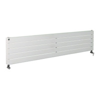 Immagine di Deltacalor FLYLINE ORIZZONTALE DOPPIO radiatore H.52,4 L.180 cm, colore bianco FL2H180007B