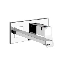 Immagine di Gessi RETTANGOLO K miscelatore a parete, bocca P.27 cm, senza scarico, finitura cromo 53090#031