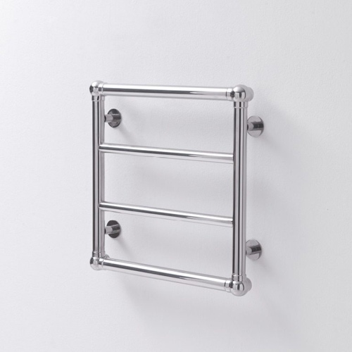 Immagine di Deltacalor STEEL RETRÒ scaldasalviette H.49,8 L.49,8, finitura inox lucido RTR050045X