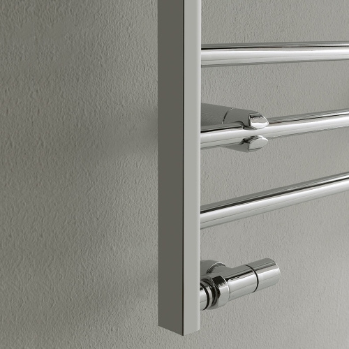 Immagine di Deltacalor SLIM C scaldasalviette H.172 L.60 cm, colore pastel traffic white finitura lucido SC172060S9016G