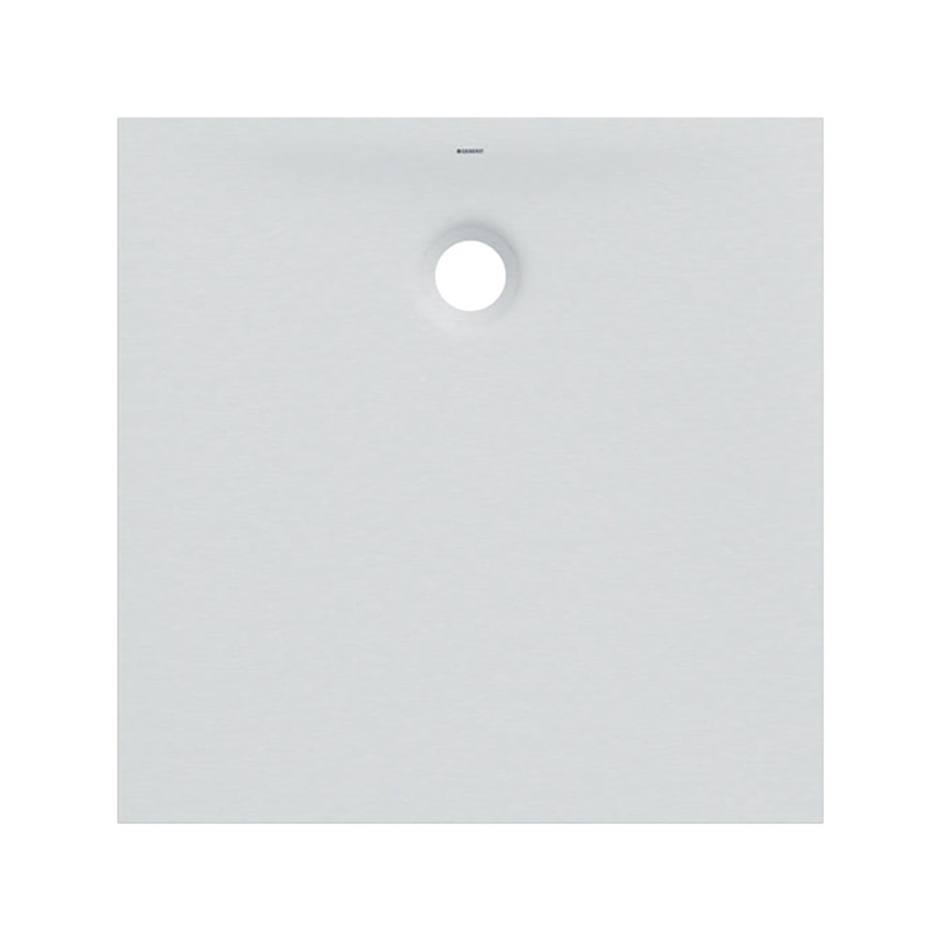 Immagine di Geberit OLONA piatto doccia quadrato 80 cm, colore bianco finitura opaco 550.750.00.1