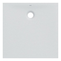 Immagine di Geberit OLONA piatto doccia quadrato 100 cm, colore bianco finitura opaco 550.752.00.1