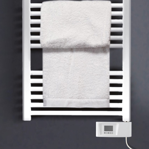 Immagine di Deltacalor ELECTRO scaldasalviette H.99,2 L.50 cm, colore bianco BAEP092050TB