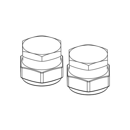 Immagine di Immergas Kit 2 tappi ribassati per collettore piano CP4 XL/M 3.026082