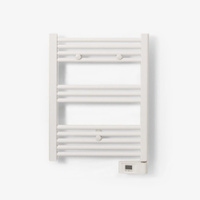 Immagine di Deltacalor ELECTRO scaldasalviette H.77 L.50 cm, versione Fil pilot senza spina, colore bianco BAEP069050FB