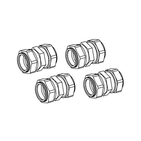 Immagine di Immergas Kit collegamento per collettori piani CP4 XL/M aggiuntivi 3.019085