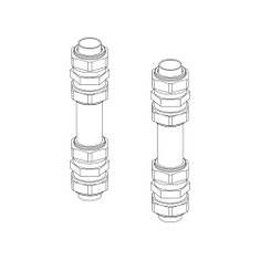 Immagine di Immergas Kit collegamento CP4 XL/M aggiuntivi orizzontale lato lungo 3.026073