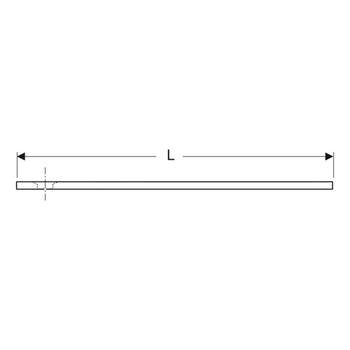 Immagine di Geberit OLONA piatto doccia rettangolare L.70 P.100 cm, colore bianco finitura opaco 550.757.00.1