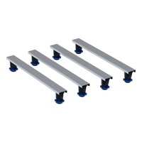 Immagine di Geberit Set piedini Geberit L.70 P.7.3 H.9.2-21 cm, e traverse di fissaggio per piatto doccia in resin stone, a partire da 140 cm 554.959.00.2